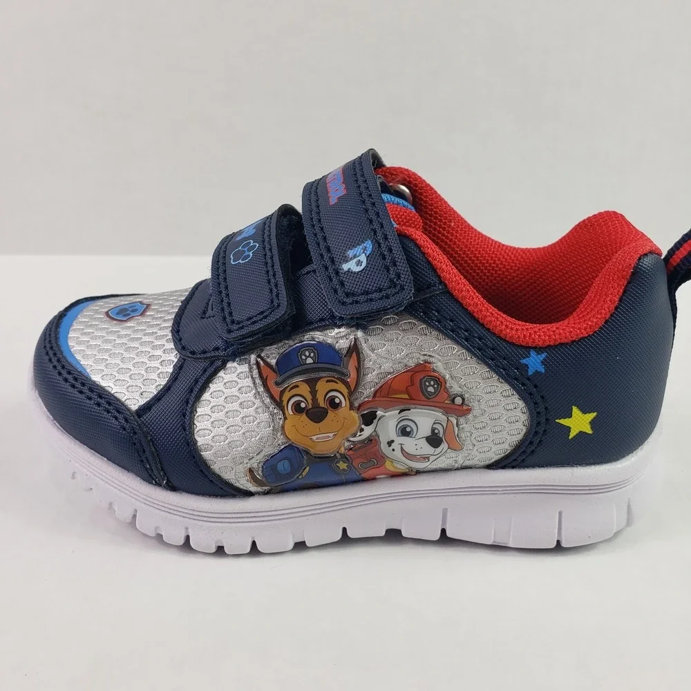 New Paw Patrol Toddler Boys' Slip-On Sneakers, Size 7, Blue, Multicolor (15 Cms)